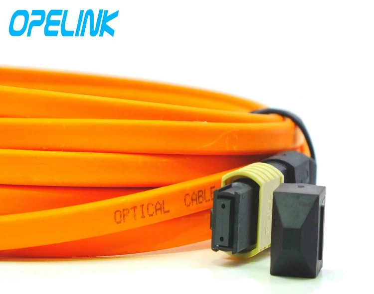 MTP/MPO Multimode Flat Ribbon Cable Optical Fiber Patch Cord