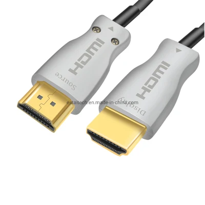 Cable óptico activo HDMI 2.1 8K HDMI 2.1 Fibra óptica Aoc HDMI óptico 8K