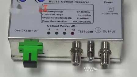 Módulo amplificador CATV FTTH Receptor de nodo óptico