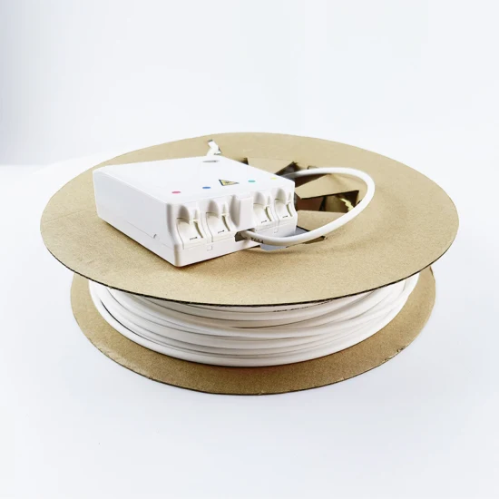 Fábrica de abulón suministra directamente la caja de terminales ópticas del cable de fibra Oto para el cable de acometida con conector SC divisor PLC