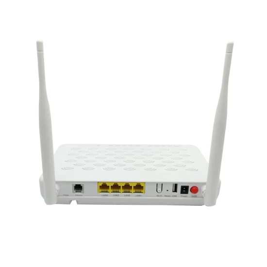Buen precio Zxhn Router Gpon ONU F609 V5.2 4ge 1tel WiFi USB 2,4G Gpon Ont F609 V3 Gpon ONU 1ge+3fe+1pots+WiFi