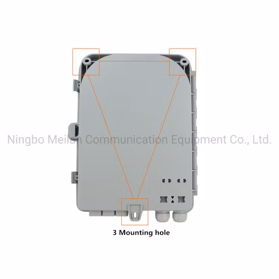 Caja de terminales de fibra óptica compacta de 2/4/8/12/16 núcleos FTTH de fábrica de China