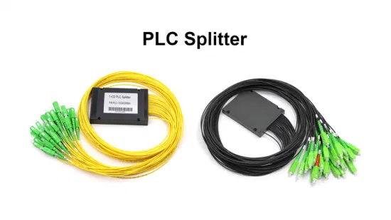 El divisor óptico del PLC de FTTH puede proporcionar el módulo del ABS/el mini módulo/el módulo LGX/el montaje en estante/el divisor del dispositivo desnudo