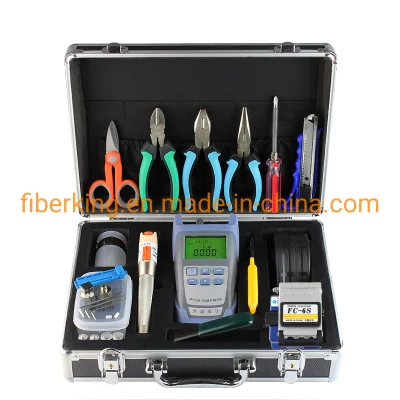 Kits de herramientas de instalación de fibra FTTH 16 en 1