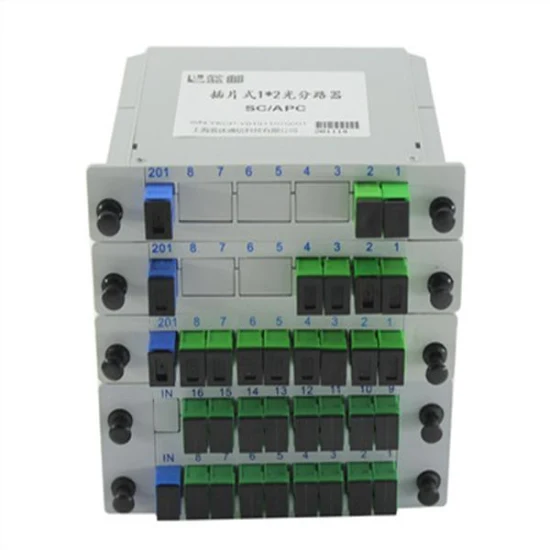 Fibra óptica vendedora caliente de la fibra óptica de la manera del equipo 16 de la fibra óptica de la caja de terminales del divisor del PLC